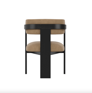 Noa Mole Velvet Dining Chair