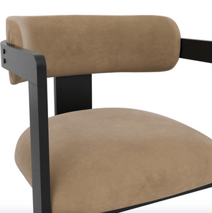 Noa Mole Velvet Dining Chair