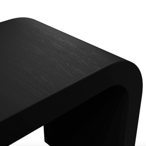 River Black Side Table