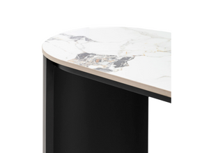 Marzio Stone Effect Console Table