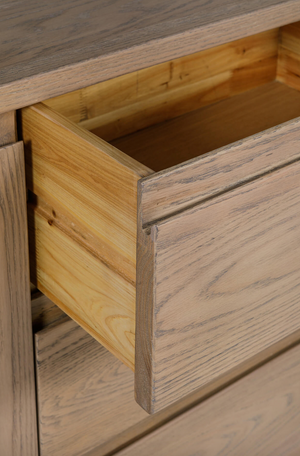 Faylen Smoked Oak Sideboard