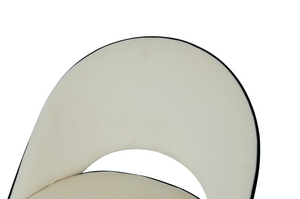 Mason Cream Velvet Dining Chair