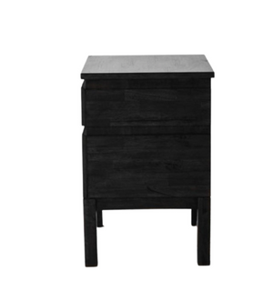 Boho Mango Wood Bedside 2 Drawer Chest