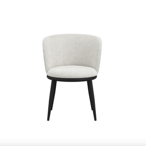 Zara Ivory Boucle Dining Chair