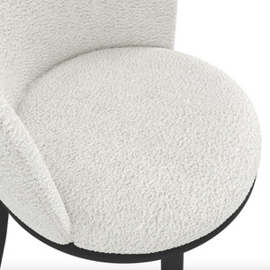 Zara Ivory Boucle Dining Chair