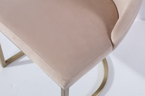 Faith Cream & Gold Dining Chair