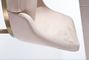 Faith Cream & Gold Barstool