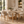 Eton Natural Wood Ceramic Dining Table & Abel Oak Dining Chair Set