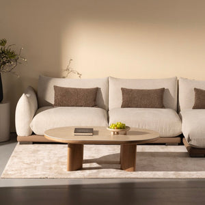 Eton Oak Ceramic Coffee Table