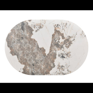 Eton Walnut Ceramic Coffee Table