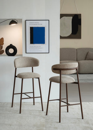 Soho Walnut Barstool