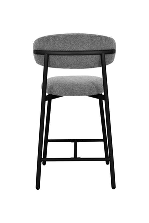 Soho Black Barstool