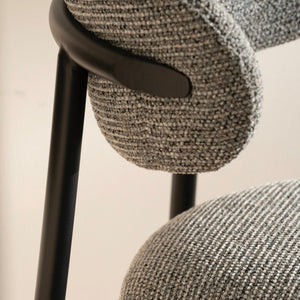 Soho Black Barstool
