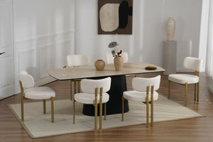 Maya Gold Dining Chair