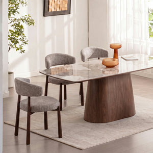 Aria Walnut Dining Chair