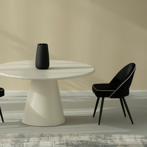 Mason Black Velvet Dining Chair