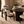 Luna Black Oval Dining Table & Aria Black Dining Chair Set