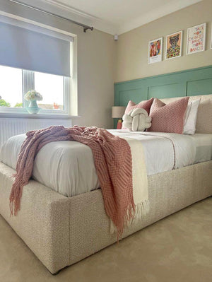 Louise Boucle Bed