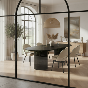 Dining Set Through Window