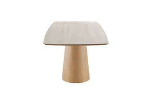 Eton Natural Wood Dining Table