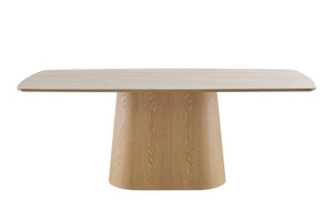 Eton Natural Wood Dining Table