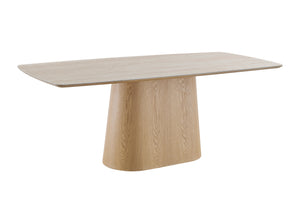 Eton Natural Wood Dining Table | Lush Interiors