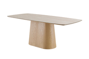 Eton Natural Wood Dining Table