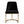 Faith Black & Gold Dining Chair