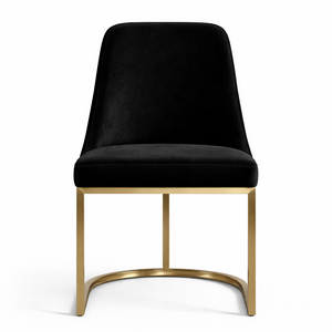 Faith Black & Gold Dining Chair