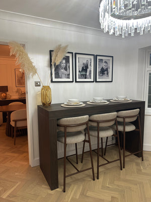 Soho Walnut Barstool