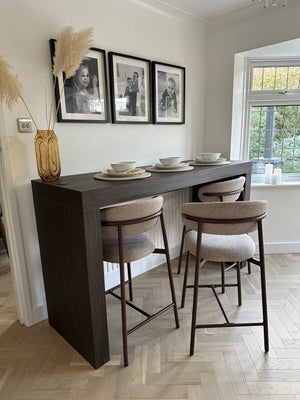 Soho Walnut Barstool