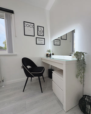 Mason Black Velvet Dining Chair