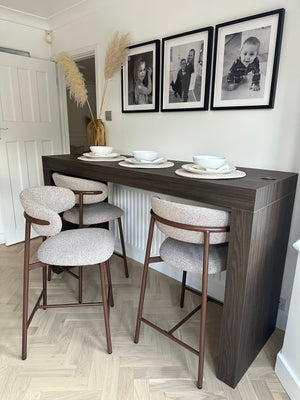 Soho Walnut Barstool