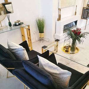 ALEX GOLD COFFEE TABLE