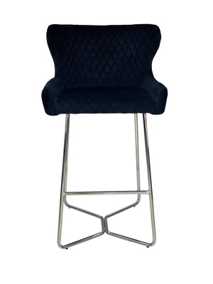 Aura Velvet Barstool - 5 Colours