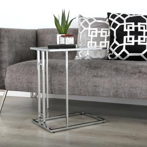 HOLLI SILVER SOFA TABLE