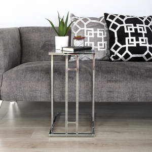 HOLLI SILVER SOFA TABLE