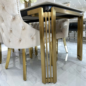 Sorrento Marble Dining Table Set