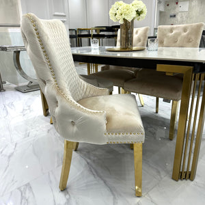 Sorrento Marble Dining Table Set