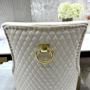 Sorrento Marble Dining Table Set