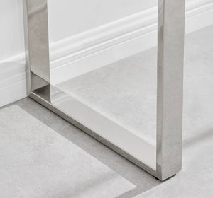 HALO GLASS CONSOLE TABLE