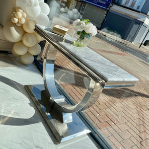 Arianna Marble Console Table
