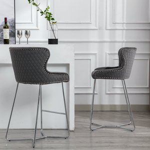 Aura Velvet Barstool - 5 Colours